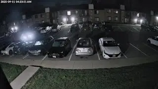 WATCH: Greece police investigating vehicle break-in attempt at apartment complex