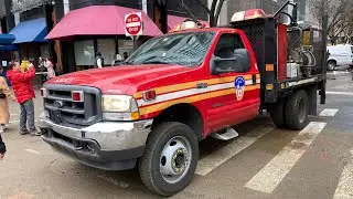 FDNY BOX 969 - UNUSUAL INCIDENT - FDNY ON SCENE OF MAJOR WATER MAIN BREAK ON  WEST SIDE OF MANHATTAN