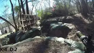 South Field Airsoft Gameplay (Avalon Saber CQB)