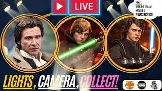 Hot Toys Han Solo, Artisan Dark Empire Luke Skywalker, Knightfall Batman, InArt Michael Jackson
