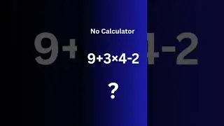Math Quiz 🤔 | 99% Will Fail #maths #mathcompetition #mathstricks