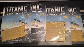 Titanic Hachette SK/CZ #34 - stavba a časopisy - diely 120 až 123