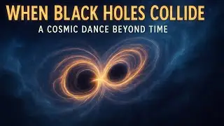 Black Holes Collide: A Dreamlike Journey Through Space-Time