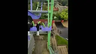 The Joker Free-Fly Coaster POV - Six Flags Great America - Made with Ray-Ban Meta Glasses #sixflags