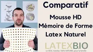 Comparatif matelas : mousse polyuréthane, la mousse mémoire de forme et le Latex 100% naturel ?