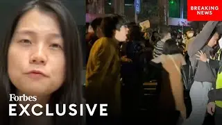 'Very Inspired, Thrilled, And Terrified': Human Rights Expert Responds To Monumental China Protests
