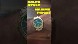 Can't afford the Rolex Day-Date? Meet its stylish twin #maximawatch #daydate #maxima #greendialwatch