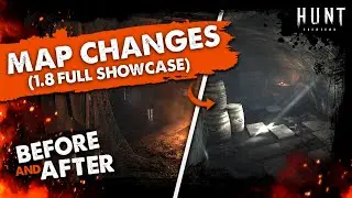 Every *NEW* COMPOUND change in UPDATE 1.8 (HUNT: Showdown Map Showcase)