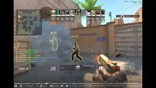 Antirush B  en ronda Eco Dust2 CS2