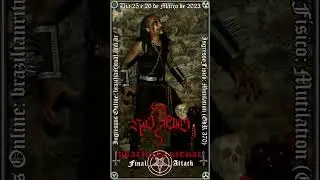 Kastiphas - Brazilian Ritual Final Attack (Flyer)
