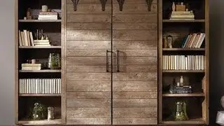 Barn Door Hutch Cabinet Ideas