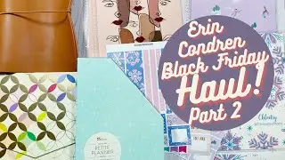 Erin Condren Black Friday Haul Pt 2 | #ChloetryPlans #ErinCondren