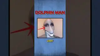 The Dolphin man | Urban Legend #horror #shorts #ai #animation #facts