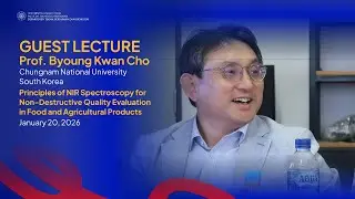 Guest Lecture: Spectral Imaging for Quality Measurement of Agricultural Materials