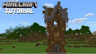 Minecraft 1.16 | Watch Tower | Building Tutorial |