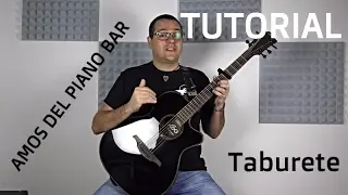 Cómo tocar Amos del piano bar de Taburete en la guitarra | Tutorial fácil