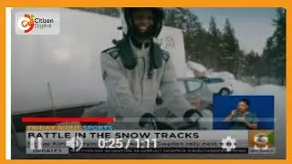 McRae Kimathi training in Norway for Sweden rally next week