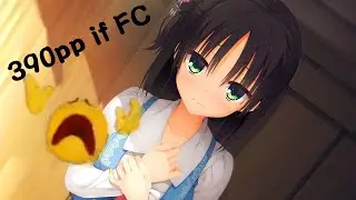I choked my top play in osu!