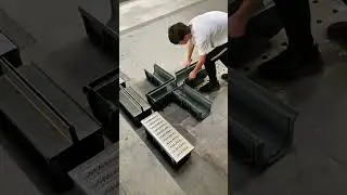 Plastic drainage channels are inexpensive and easy to install