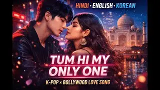 Hindi English Korean Song | Romantic Love Song | Tum Hi My Only One | K-Pop x Bollywood