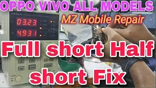 VIVO OPPO Half short Full short problem solution tricks | Keypad Mobile Ki shorting check karna