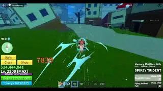 [🔥 🔵 UPDATE] Blox Fruits Death Step and Spikey Trident Acidm Rifle combo