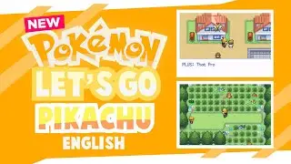 New Completed Pokemon GBA Rom Hack in English with Pikachu and Overworld Pokemons!