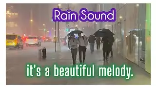 The Rain 🌧️ and the SOUND of Rain☔| This video for Pluviophiles | #rain #rainsounds
