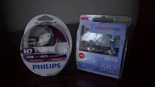 Philips VisionPlus vs M-TECH POWERTEC Super White