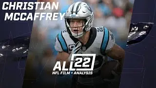 CHRISTIAN MCCAFFREY IS BACK - 2022 FILM STUDY #panthers #carolinapanthers