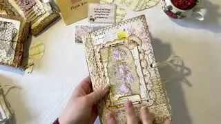 Multi media and Botanical Junk Journal share.