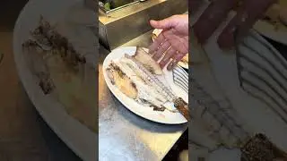 Roasted Branzino Deboned 😍🐟 #branzino #fish
