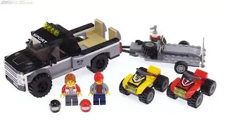 🔄 LEGO City 2017 ATV Race Team review! 60148 re upload