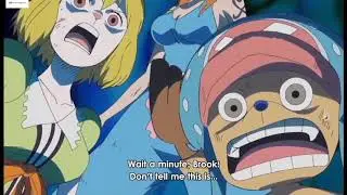 Brook copies the Road Poneglyph  One Piece 824 ENG English  SUB HD 1080p