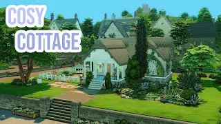 COSY COTTAGE 🐣 // Sims 4 Speed Build