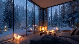 You&rsquo;ve Arrived &ndash; Relax in Your Modern Glass Cabin with Quiet Jazz & Fireplace