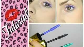Первые впечатления от цветной туши для ресниц Miss Manga Punky!