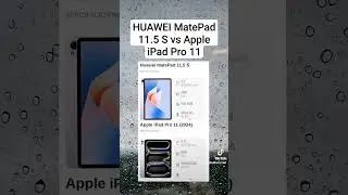 Huawei MatePad 11.5 S vs Apple iPad Pro 11