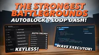 [KEYLESS] The Strongest Battlegrounds FREE Script (Auto Block, Loop Dash, Auto Techs + More!)