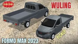 Mod BUSSID - WULING FORMO MAX PICKUP 2023