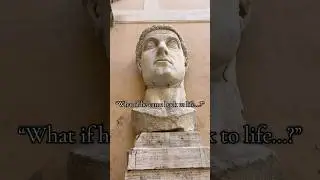 The Colossus of Constantine - an ancient statue brought back to life || Musei Capitolini, Rome