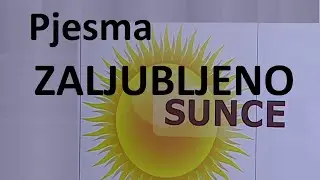 2. razred - Zaljubljeno sunce, pjesma Vere Zemunić