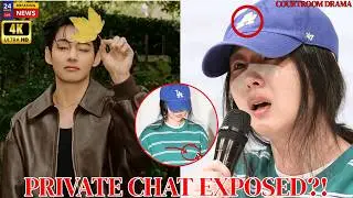 Kim Taehyung IG Update as Private Chat Becomes Court Evidence | ARMY Shock !