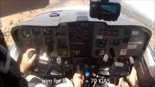 Bush Airstrip Landing in South Africa