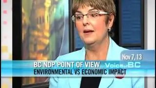 Carole James - Environmental Vs Economic Impact