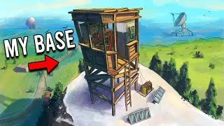 I Lived in a Watchtower For a Wipe - Solo Rust
