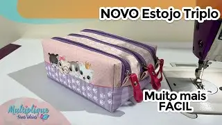 New Triple Spiral Pencil Case - MUCH EASIER