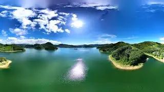 Camping at Moon Lake Resort, Yala, Thailand