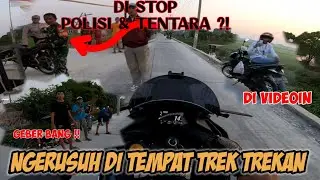 REACTION GEBER ANAK MOTOR DI TEMPAT TREK TREKAN | ZX25R INDONESIA