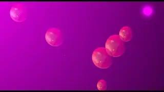 Bubbles abstract | magenta screen lens flare background | 4k